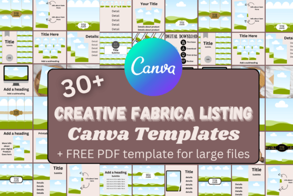Download Creative Fabrica Listing Templates - Premium Resources